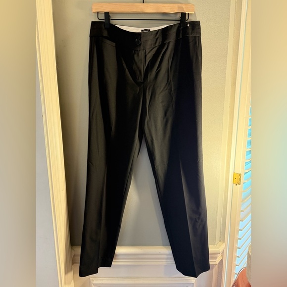 NWT Talbots Black Trousers Classic Straight Leg Design - Picture 1 of 6